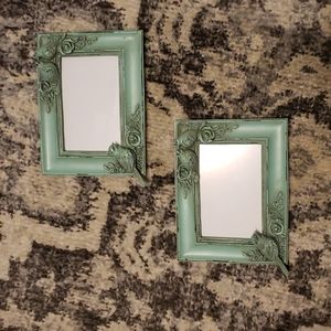 Bird accented picture frames